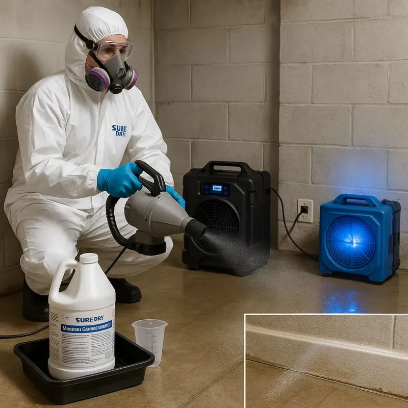 Sanitization and Odor Removal process in Clayton County, IA