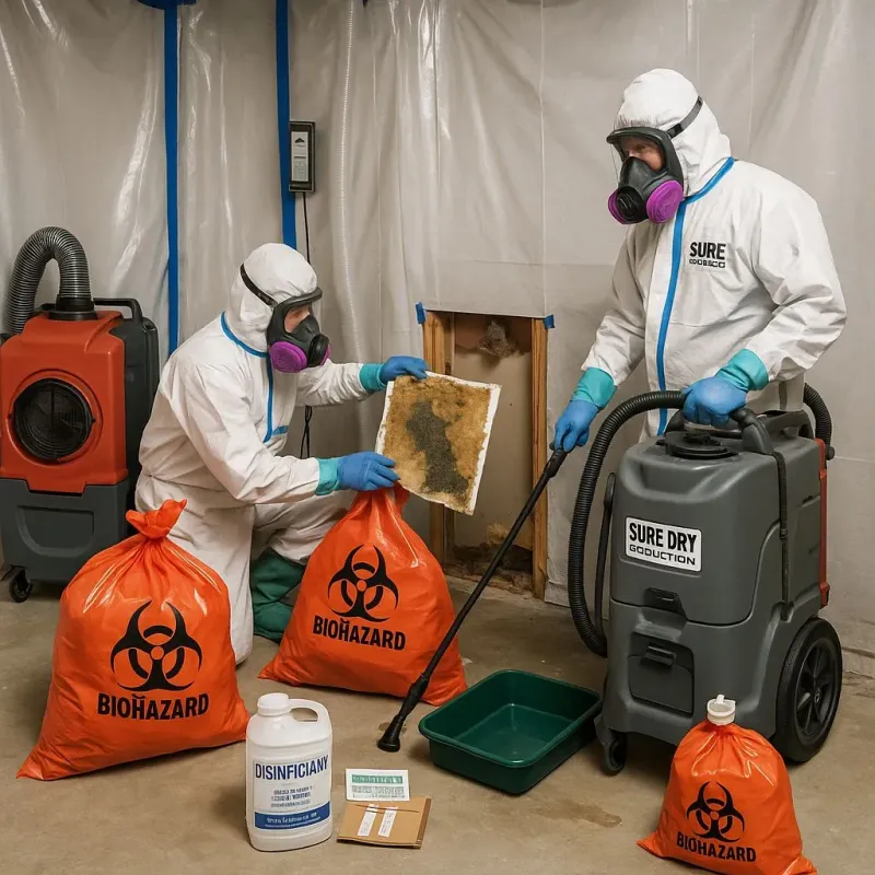 Contaminated Water Handling Protocols process in Clayton County, IA